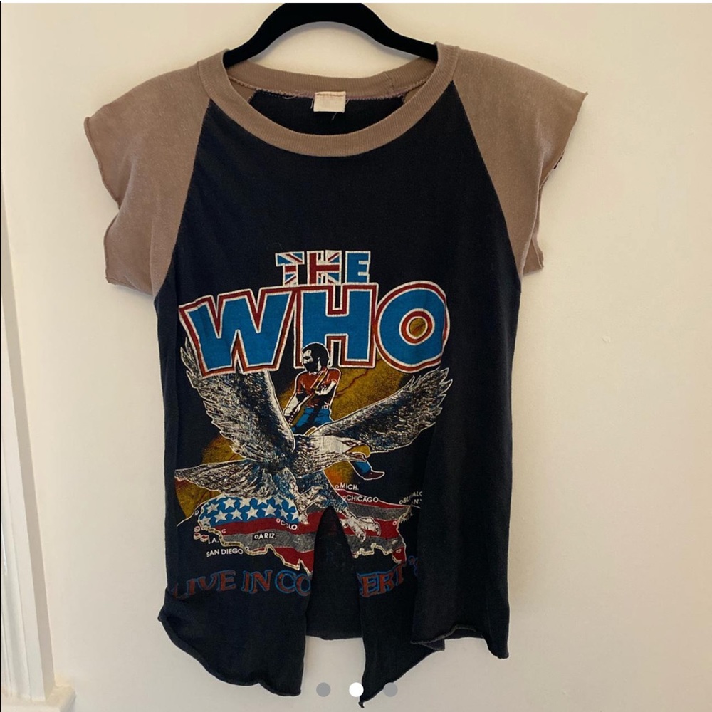 THE WHO - Vintage concert tee